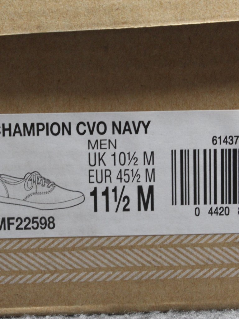 Keds Champion Cvo Navy Low Top Sneakers Shoes Rare Men's Size 11.5 Womens 13 — image 6 of 6